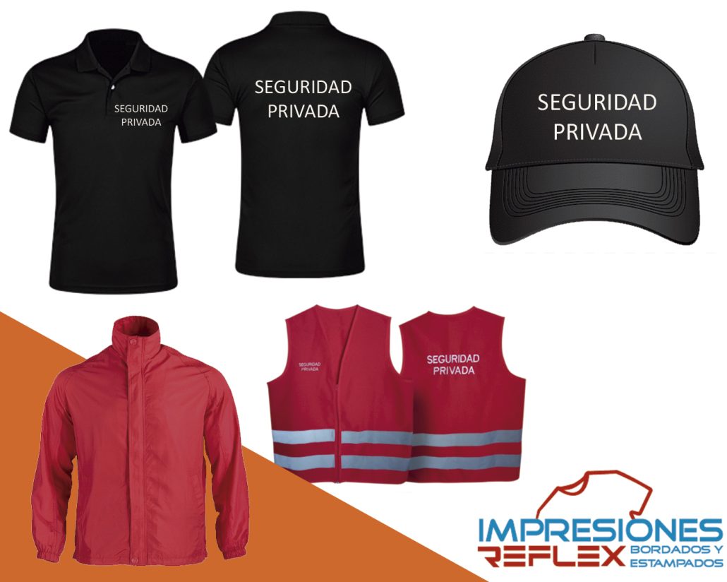Uniformes de guardia seguridad privada personalizados